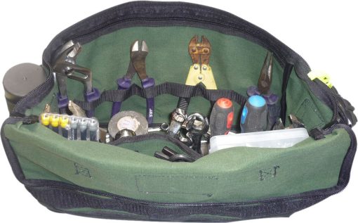 Canvas Tool Bag - Deluxe - Large - Green