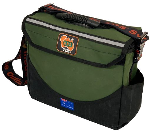 Canvas Tool Bag - Deluxe - Small - Green