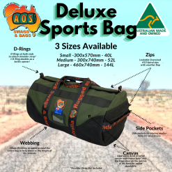 AOS Aussie Made Deluxe PVC Marine Gear Bag Blue PVC - Small – Aussie  Outback Supplies