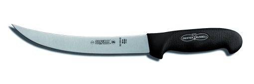 Sani-Safe-Soft-Grip Black Handle Breaking Knife 8"