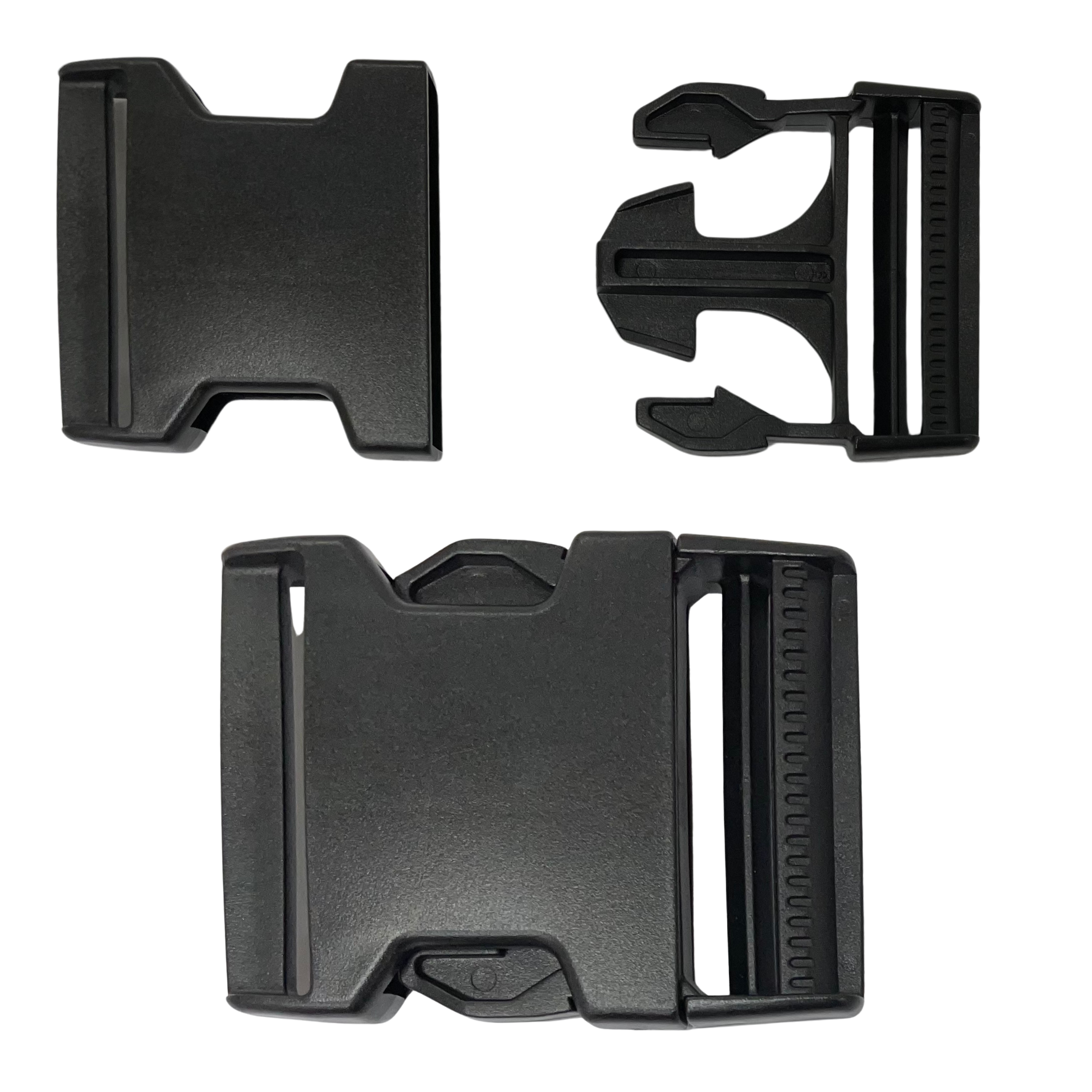 BULK PACKS - PLASTIC INJECTED 50MM QUICK RELEASE BUCKLE