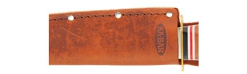 BOWIE-STACKED LEATHER HANDLE