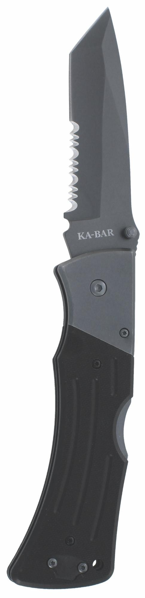 KA-BAR® G10 Mule Tanto - Folding Knife with Serrated Blade (3063)
