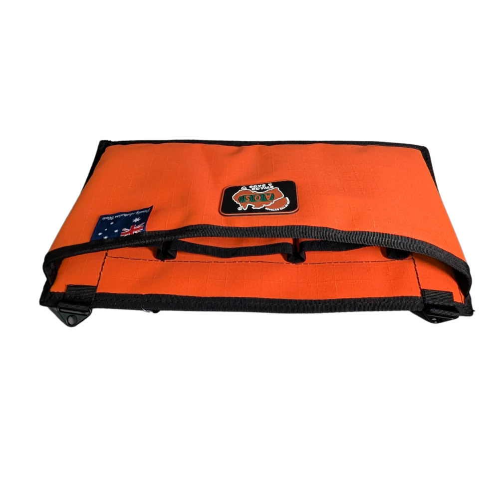 AOS 4WD Australian Made Rip Stop Canvas Dashboard Storage Organiser - Image 54