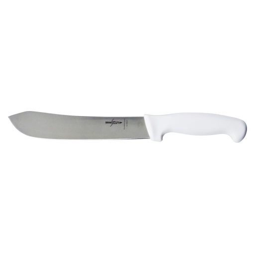 SICUT Butchers Knife – 8″ Blade with White Handle