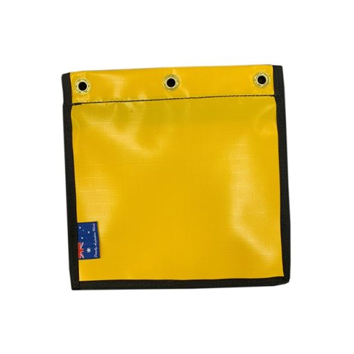 AOS Pre Start Document Log Book Holder - Yellow Waterproof PVC