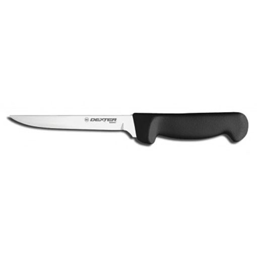 Dexter Russell Basics 6" Stiff Narrow Boning Knife Black Handle 31617B