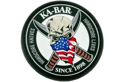 KA-BAR PATCH1 Skull Patch