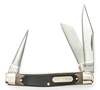 Old Timer 36OT Saddleman 3-Blade Pocket Knife with Clip, Sheepfoot, and Punch Blades