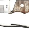 Old Timer Pro Hunter Knife Desert Ironwood 3.625" Satin with sheath