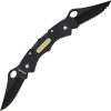 Schrade SCH005DLB 7.4in Stainless Steel Double Lockback Folding Knife with 2.3in Clip Point Blade and Aluminum Handle