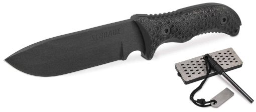 SCHF36 Schrade Frontier Full Tang Drop Point Fixed Blade Knife