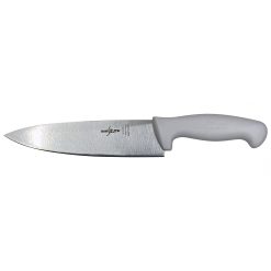 SICUT Cooks Knife – 8″ Blade with White Handle