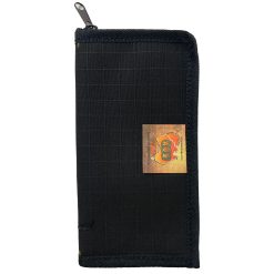 AOS Australian Made Zipped Heavy Duty Rip Stop Canvas Padded Rifle Bolt Storage bag - Black - 2 Sizes - Small