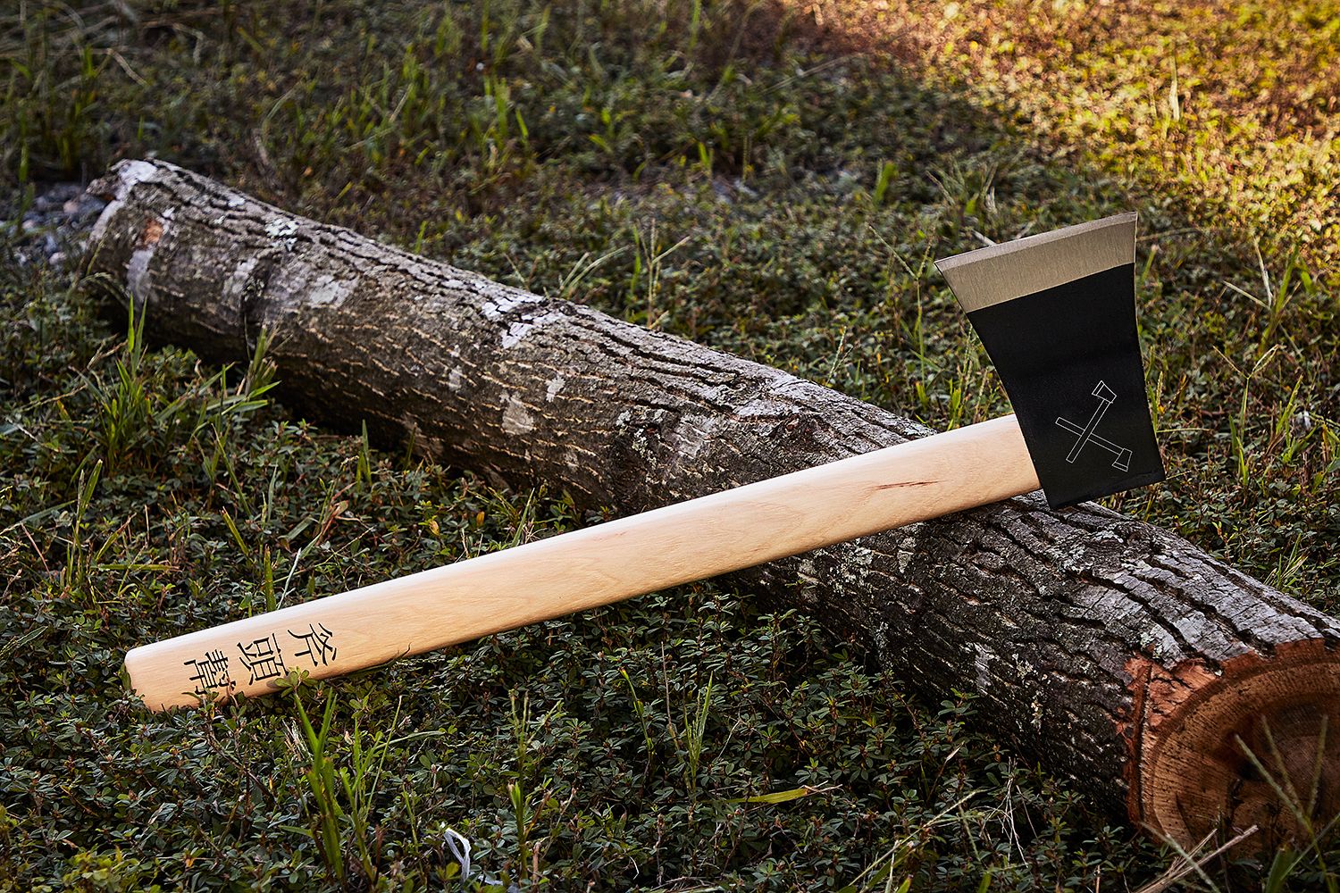 thumbnail image 2 of Cold Steel 90AXG Axe Gang Hatchet - 4" Blade, 21" Hickory Handle - 1055 Carbon Steel 2 of 3