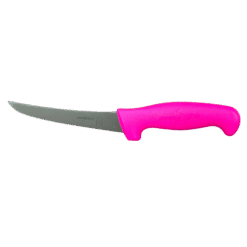 SICUT 6 " Curved Boning Knife Pink Handle - LIMITED RUN