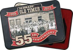 OLD TIMER 55th Anniversary Tin Collector Storage Case with Foam Insert for 108OT, 12OT and 8OT Knives