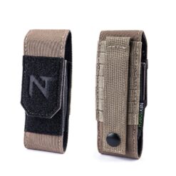 NEXTORCH V18 Tactical Nylon Flashlight Holster with 360° Rotating Clip Fits Up to 75 mm Belt