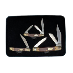 Alternative view of OLD TIMER 55th Anniversary Knife Gift Tin Set with 108OT Junior, 12OT Pal and 8OT Senior Folding Knives