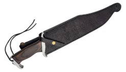 Alternative view of RAMBO III John Rambo Signature Limited Edition Bowie Knife 13in Stainless Blade with Wood Handle and Leather Sheath