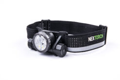 NEXTORCH HiStar Outdoor Headlamp 2300 Lumens, Flood and Spot White and Red LED, Dual Fuel.