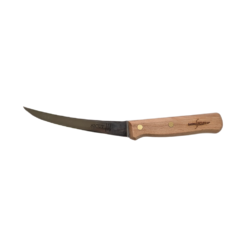 Alternative view of SICUT Butcher Knife Package Wooden Handle 5 Piece with Australian Made Canvas Knife Wrap