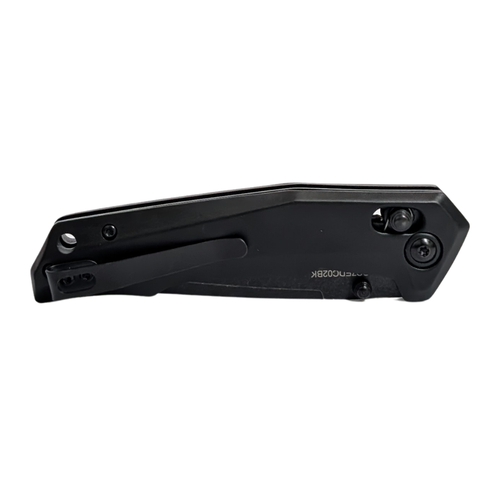 SICUT EDC Axis Lock Folding Knife 3.5″ High Carbon Stainless Steel Blade – Black, Grey or Tan Aluminium Handle - Image 4