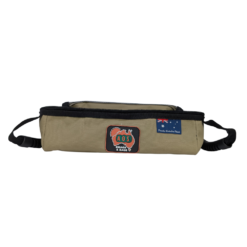AOS Cargo Storage Bag Small Compact with Clear Top – Coyote Tan Canvas - Image 3