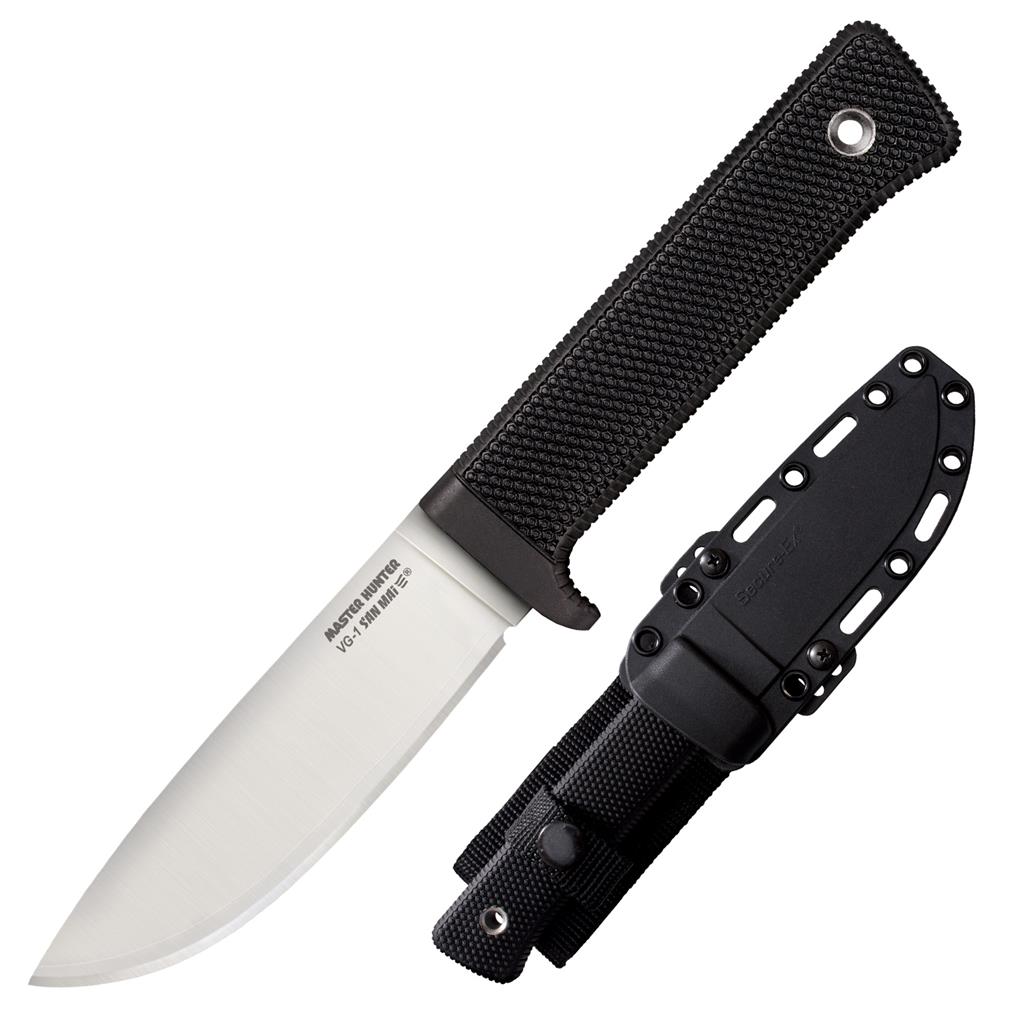 Cold Steel Master Hunter VG-10 San Mai III Fixed Blade Hunting Knife with Secure-Ex Sheath
