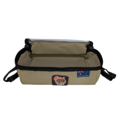 AOS Cargo Storage Bag Small Compact with Clear Top – Coyote Tan Canvas - Image 4