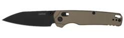 Kershaw Bel Air XL FDE Folding Knife with CPM M4 Blade, DuraLock and FDE Aluminium Handle