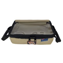 AOS Cargo Storage Bag Small Compact with Clear Top – Coyote Tan Canvas - Image 6