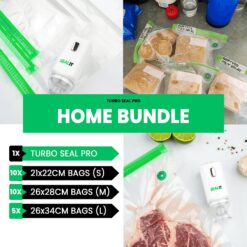 Seal IT HOME VALUE BUNDLE | Portable Rechargeable Vacuum Sealer