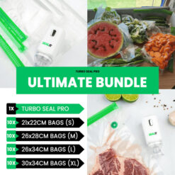 SEAL IT ULTIMATE VALUE BUNDLE | Portable Rechargeable Vacuum Sealer