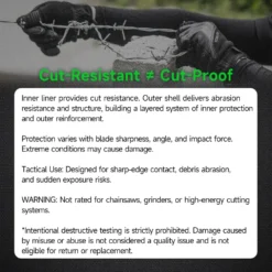 NEXTORCH Edge Guard Cut-Resistant Tactical Gloves – ANSI A7 / EN388 Level F, Full Touchscreen - Image 3