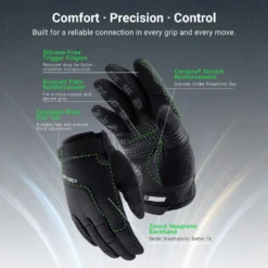NEXTORCH GRIP GUARD Ultra-Thin Tactical Gloves – CORDURA® Reinforced Palm, Full Touchscreen Compatibility - Image 5