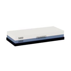Tramontina Profio Two-Sided Whetstone 5000/2000 – Mixed Grit Sharpening Stone with Non-Slip Support